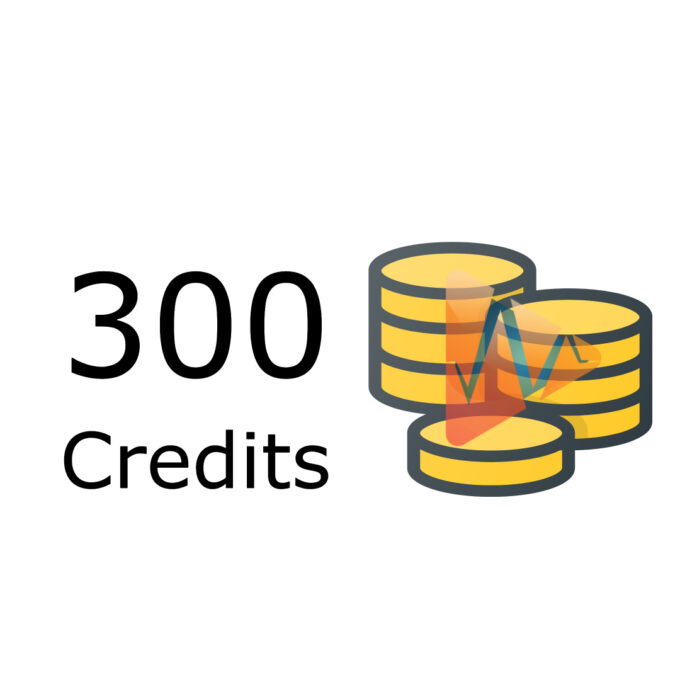 300 Credits - Plus Service